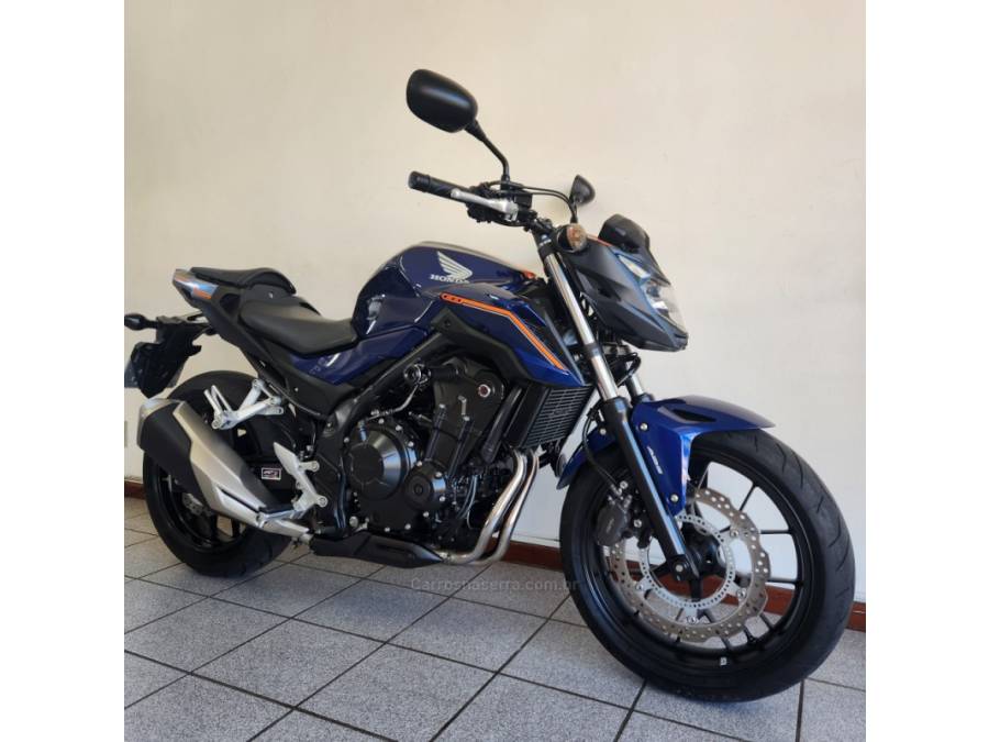 HONDA - CB 500F - 2018/2018 - Azul - R$ 32.000,00
