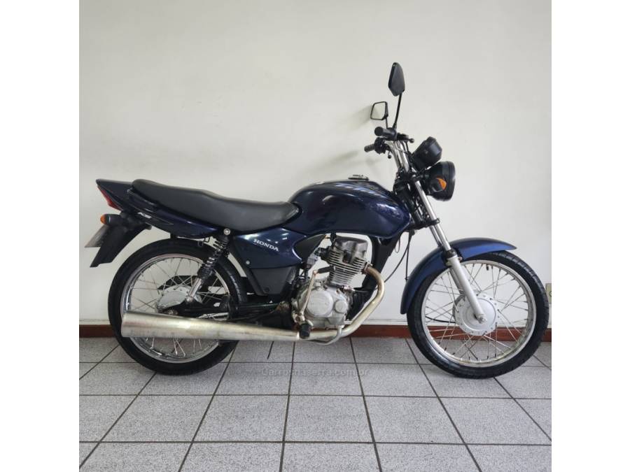 HONDA - CG 125 - 2003/2004 - Azul - R$ 7.500,00