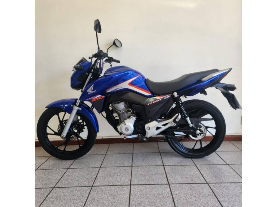 HONDA - CG 160 - 2018/2018 - Azul - R$ 16.000,00