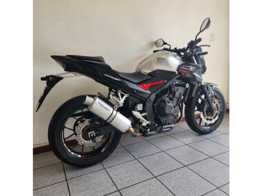 HONDA - CB 500F - 2021/2021 - Prata - R$ 33.500,00