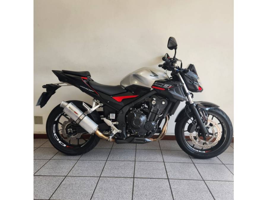 HONDA - CB 500F - 2021/2021 - Prata - R$ 33.500,00