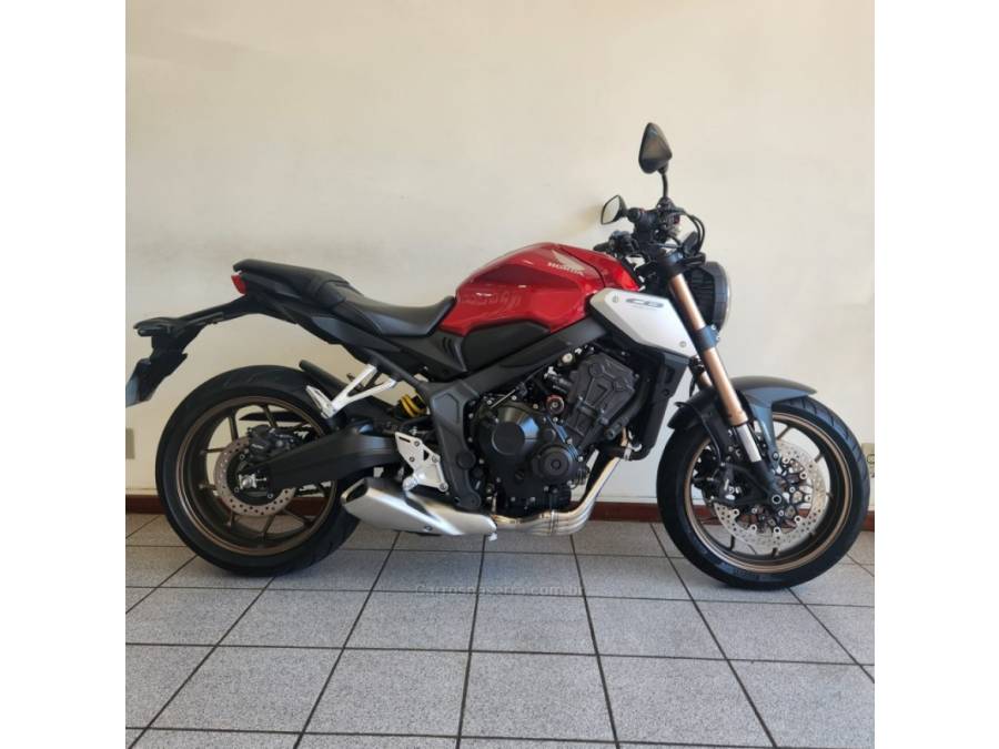 HONDA - CB 650R - 2021/2021 - Vermelha - R$ 49.900,00