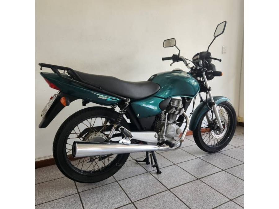 HONDA - CG 125 - 2002/2003 - Verde - R$ 7.900,00