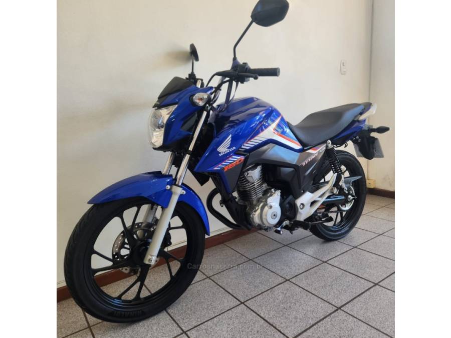 HONDA - CG 160 - 2018/2018 - Azul - R$ 16.000,00