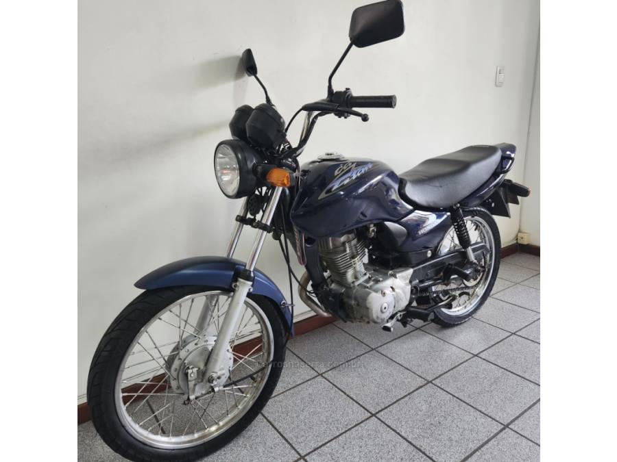 HONDA - CG 125 - 2003/2004 - Azul - R$ 7.500,00