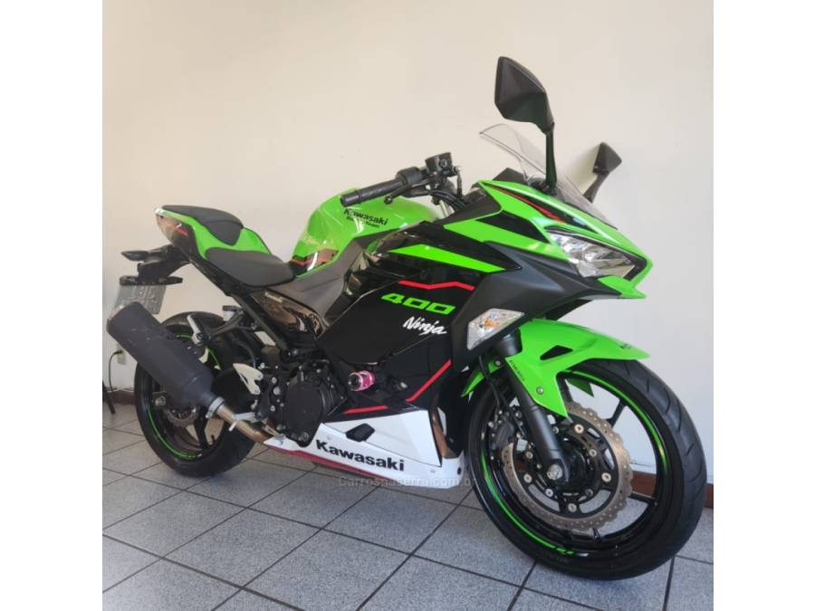 KAWASAKI - NINJA 400 - 2022/2022 - Verde - R$ 37.000,00