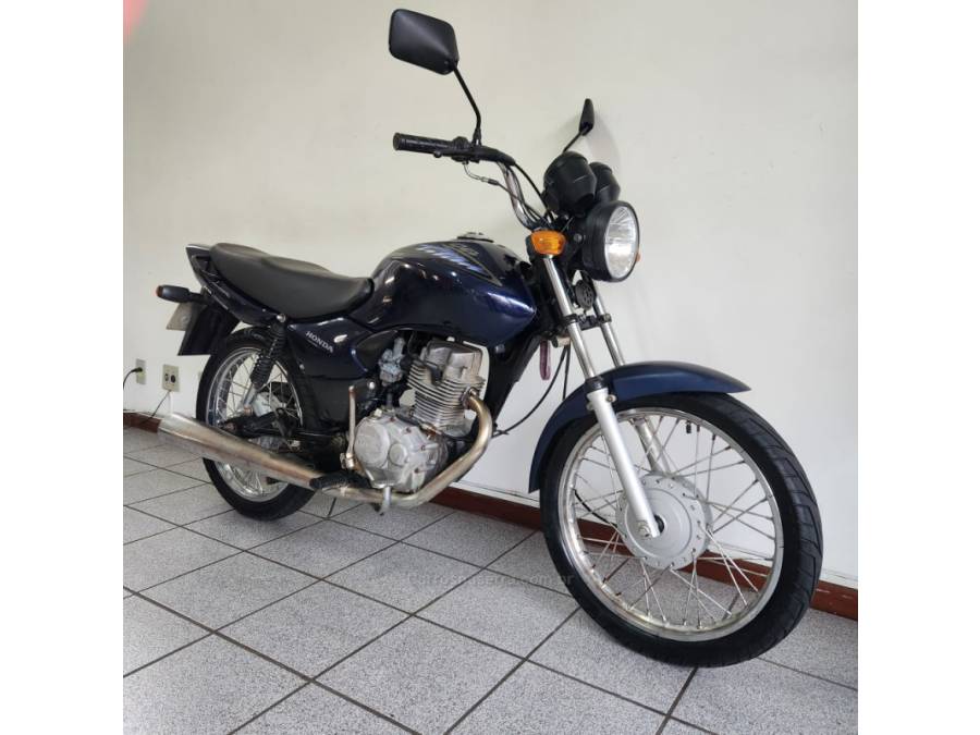 HONDA - CG 125 - 2003/2004 - Azul - R$ 7.500,00