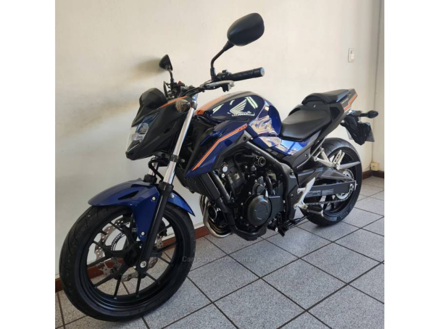 HONDA - CB 500F - 2018/2018 - Azul - R$ 32.000,00