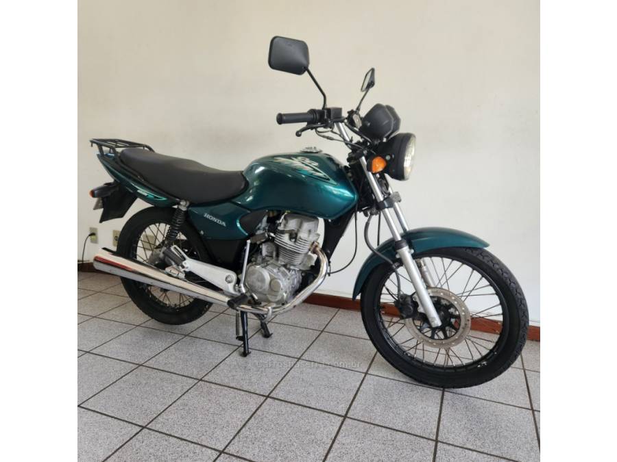 HONDA - CG 125 - 2002/2003 - Verde - R$ 7.900,00